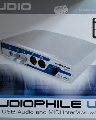 M-Audio Audiophile USB, Interfaccia per registrazi