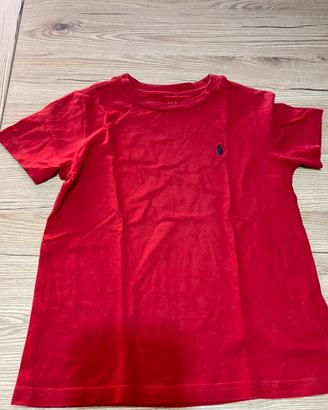 Polo Ralph Lauren t-shirt in cotone per bambini