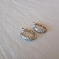 Orecchini a goccia in Argento 925 con zirconi