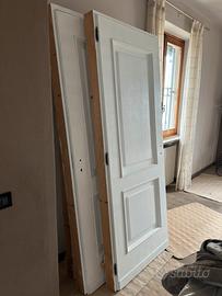 Porte Bianche Legno Massello