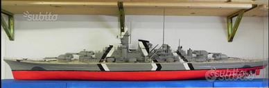 Corazzata Bismarck scala 1/150