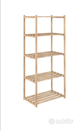 Scaffali in legno natura