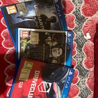 Giochi PS4 sleeping Dogs , Driveclub , Uncharted 4