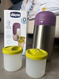Chicco portapappa termico acciaio inox