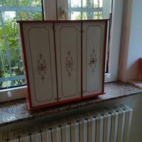 armadio vintage per  bambole 