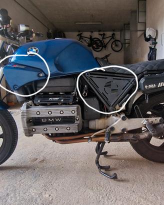 TRASFORMAZIONE BMW K100 IN MOTO MODERNA CON POCO
