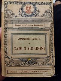 Commedie scelte di Carlos Goldoni - Hoepli 1926 