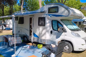 Camper mansardato Rimor