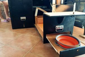 Camping box, camperizzazione auto, cucina da campo