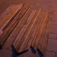 Profili porte il legno da palazzo del 1874