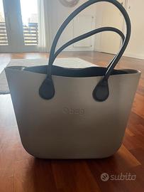 BORSA O-BAG GRIGIO