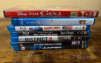 Lotto Film 6 Blu-Ray+ DVD Cars