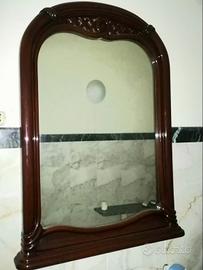 grande specchiera mogano solo 50 euro