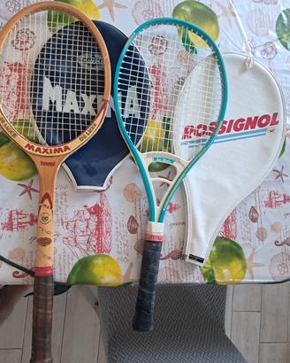 racchette da tennis vintage rossignol Maxima