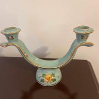 Portacandele ceramica Deruta