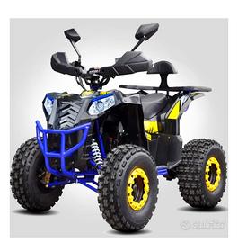 Mega quad elettrico commander 1200w 48v ruota 8''