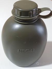 Borraccia NBC-R FF.AA., softair, caccia pesca.