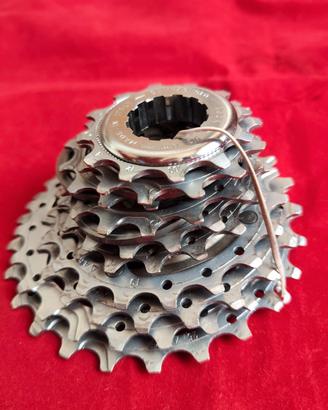 cassetta pacco pignoni Campagnolo CHORUS TITANIO