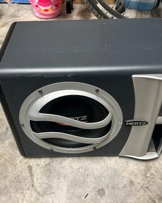 Audio cassa subwoofer hertz