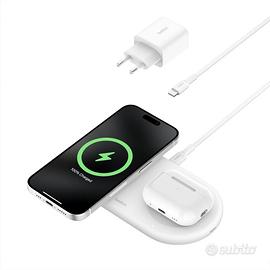 Belkin BoostCharge Ricarica wireless 2in1 - NUOVO