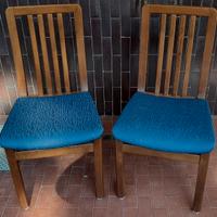 Coppia sedie imbottite massello prezzo realizzo