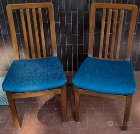 Coppia sedie imbottite massello prezzo realizzo