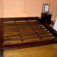 Letto matrimoniale Etnico in legno "BIZZOTTO"