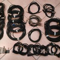 cavi audio XLR/JACK e adattatori