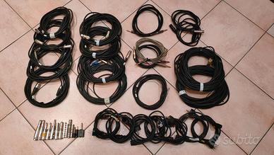 cavi audio XLR/JACK e adattatori