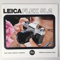 Leica Flex SL2 camera brochure accessori italiano