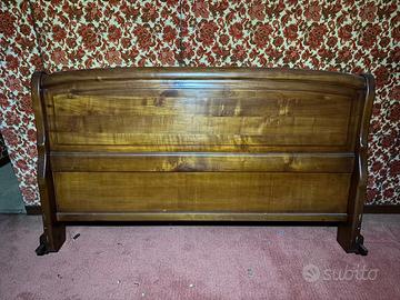 Testata letto in legno - Vintage anni '70