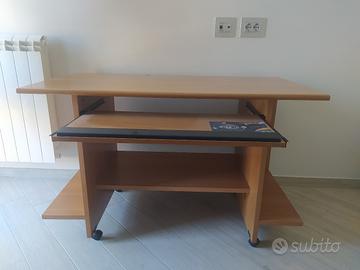 scrivania porta PC