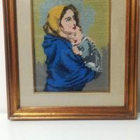 Quadro punto in croce