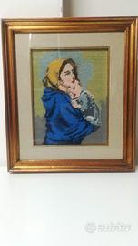 Quadro punto in croce