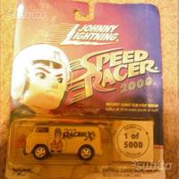 Cartoni animati go mach 5 auto no polistil vintage