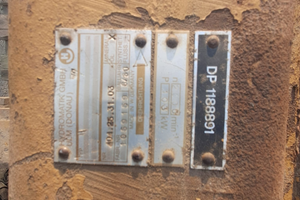 Pompa idraulica escavatore