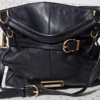 Borsetta Burberry Bridle Lynher Black Leather Larg