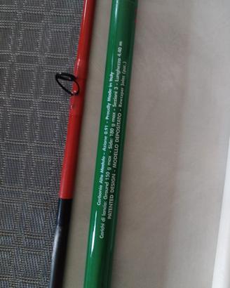 Canna da pesca tricolore