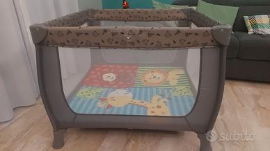 BOX BIMBI PER GIOCO NINNA INCLUSO MATERASSINO