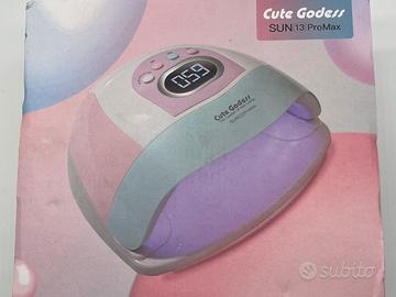 Lampada Unghie LED/UV Cute Goddess SUN13 ProMax 23