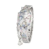Orologio Chronotech acciaio donna con ciondoli