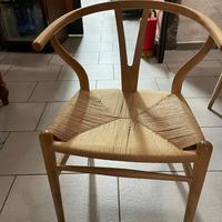 Set di 11 sedie design Carl Hansen modello CH24