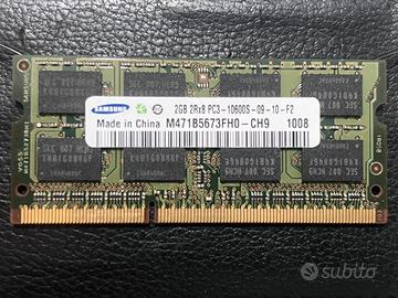 Ram Samsung 2GB 2Rx8 PC3 - 10600S
