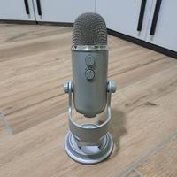 Blue Yeti microfono da studio colore argento