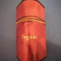 Porta alcoolici triplo in pelle