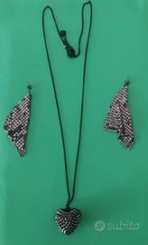 set collana e orecchini 