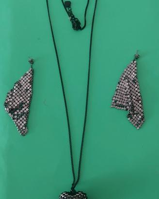 set collana e orecchini 