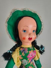 bambola di pezza anni '60 vintage 