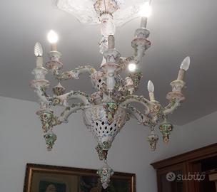 Prestigioso Lampadario vintage Bassano del Grappa