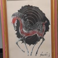 Quadro a olio di Gino Falzon Sage Vernis 